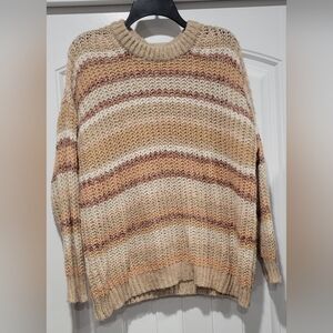 American Eagle Oversized Striped Sweater